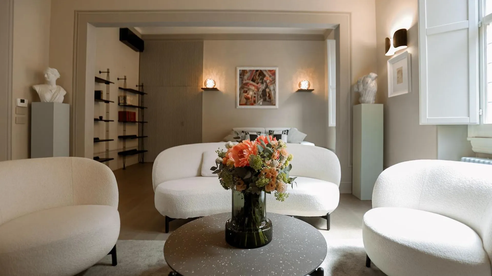 2 Min Duomo - Chic Novella - Parcheggio Lägenhet Florens